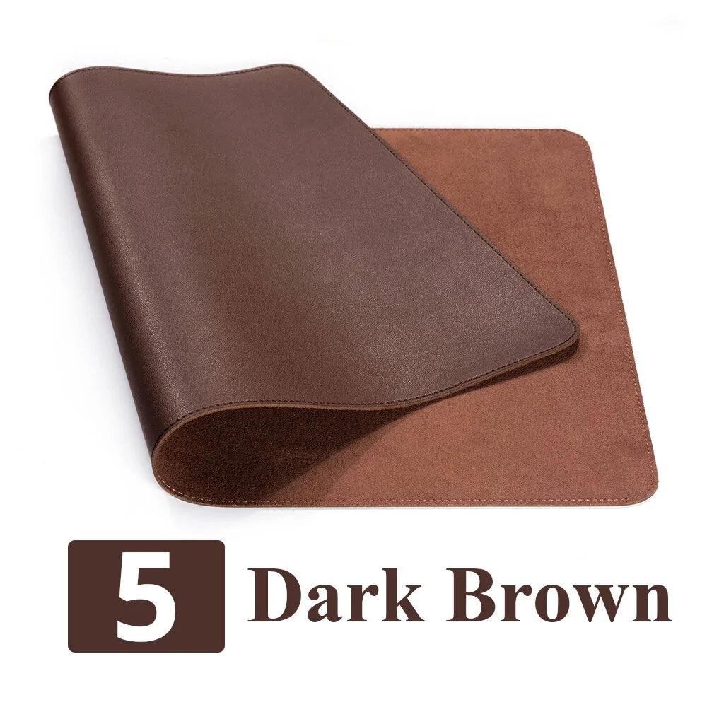 Leather Suede Desk Mat