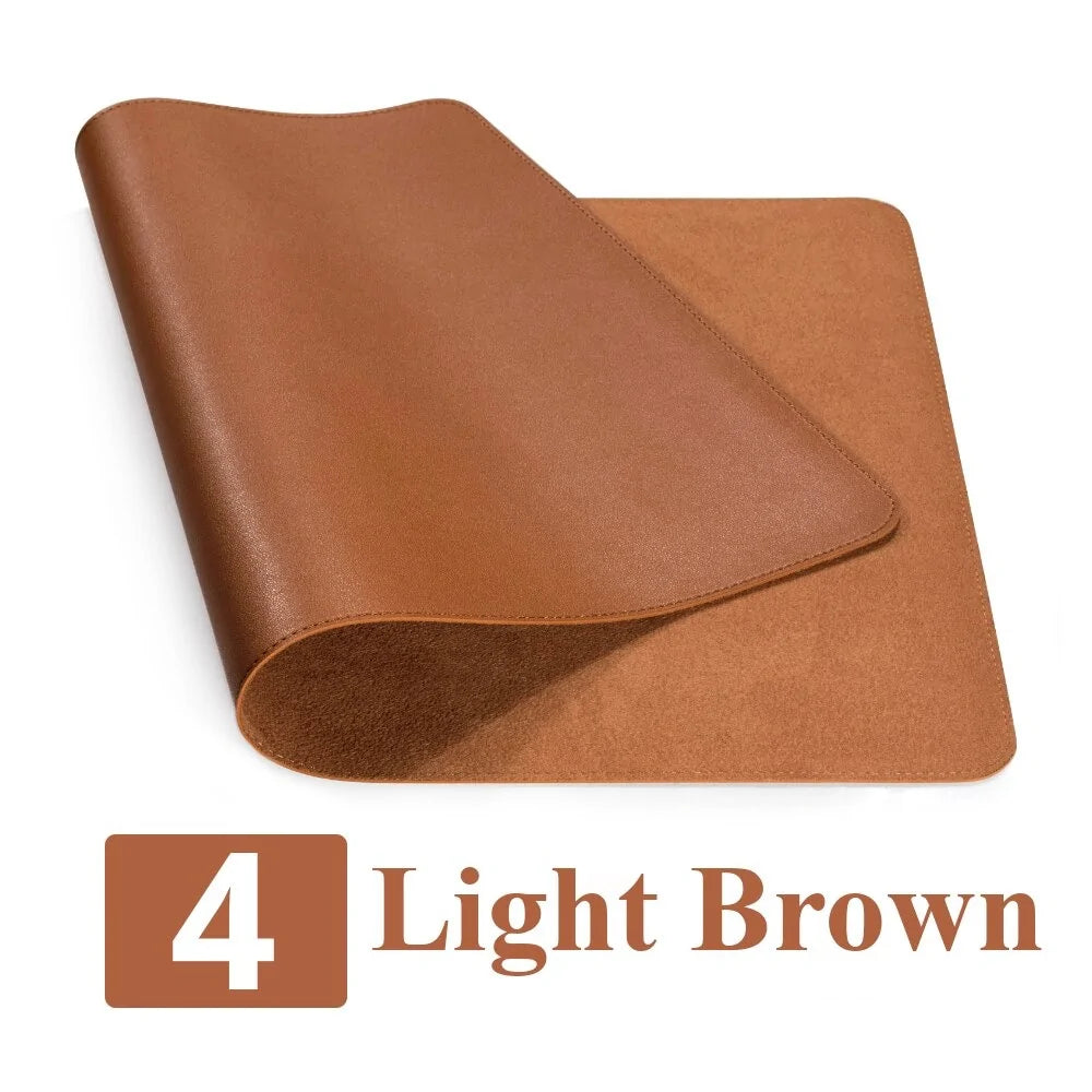 Leather Suede Desk Mat