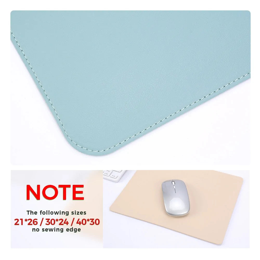 Leather Suede Desk Mat